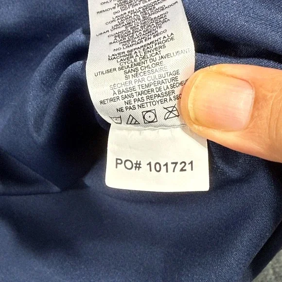 MLB Minnesota Twins Baseball Jersey Youth XXL 18 Navy Blue Button Front Logo - Picture 7 of 8